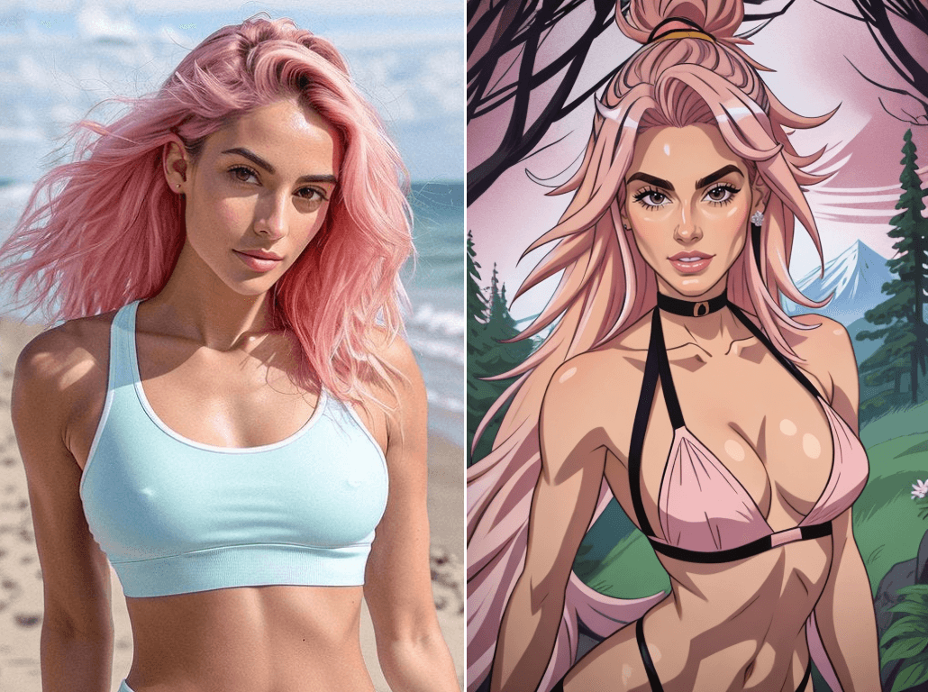 Anime FIt Aitana, Aitana anime