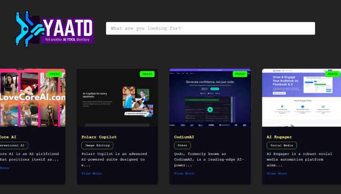 AI Directories YAATD