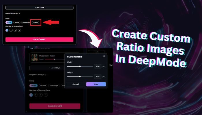 How to Create Images in the Exact Size You Need with DeepMode