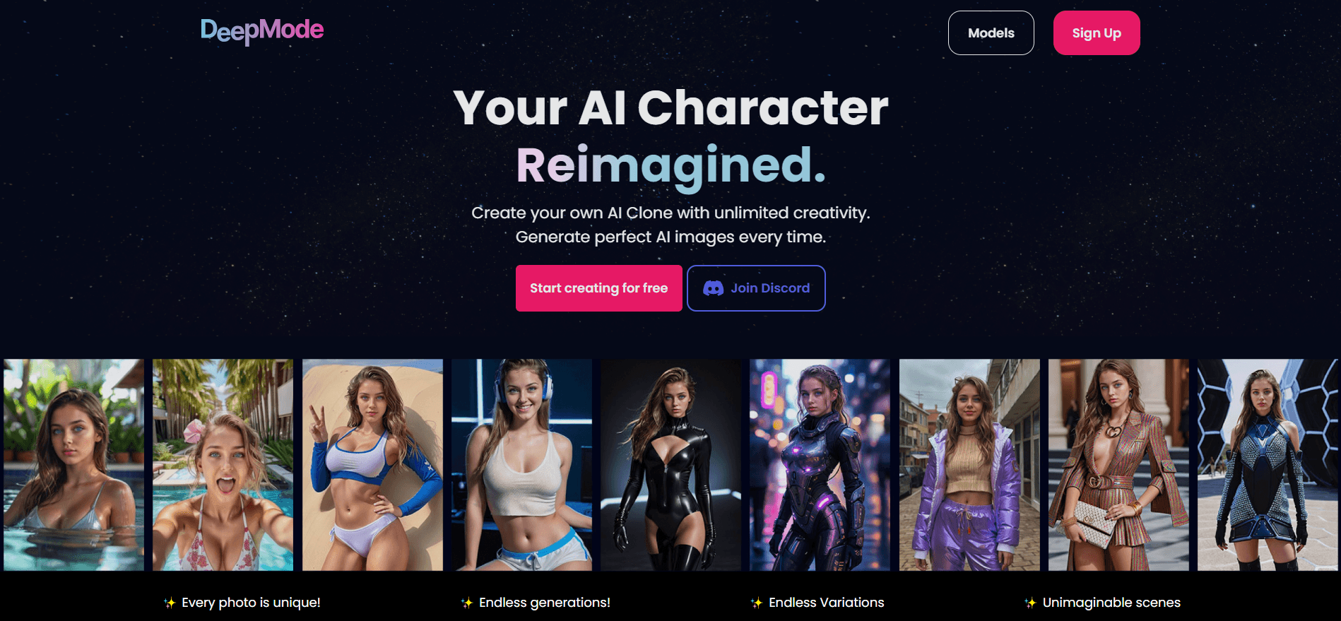 DeepMode AI Generator