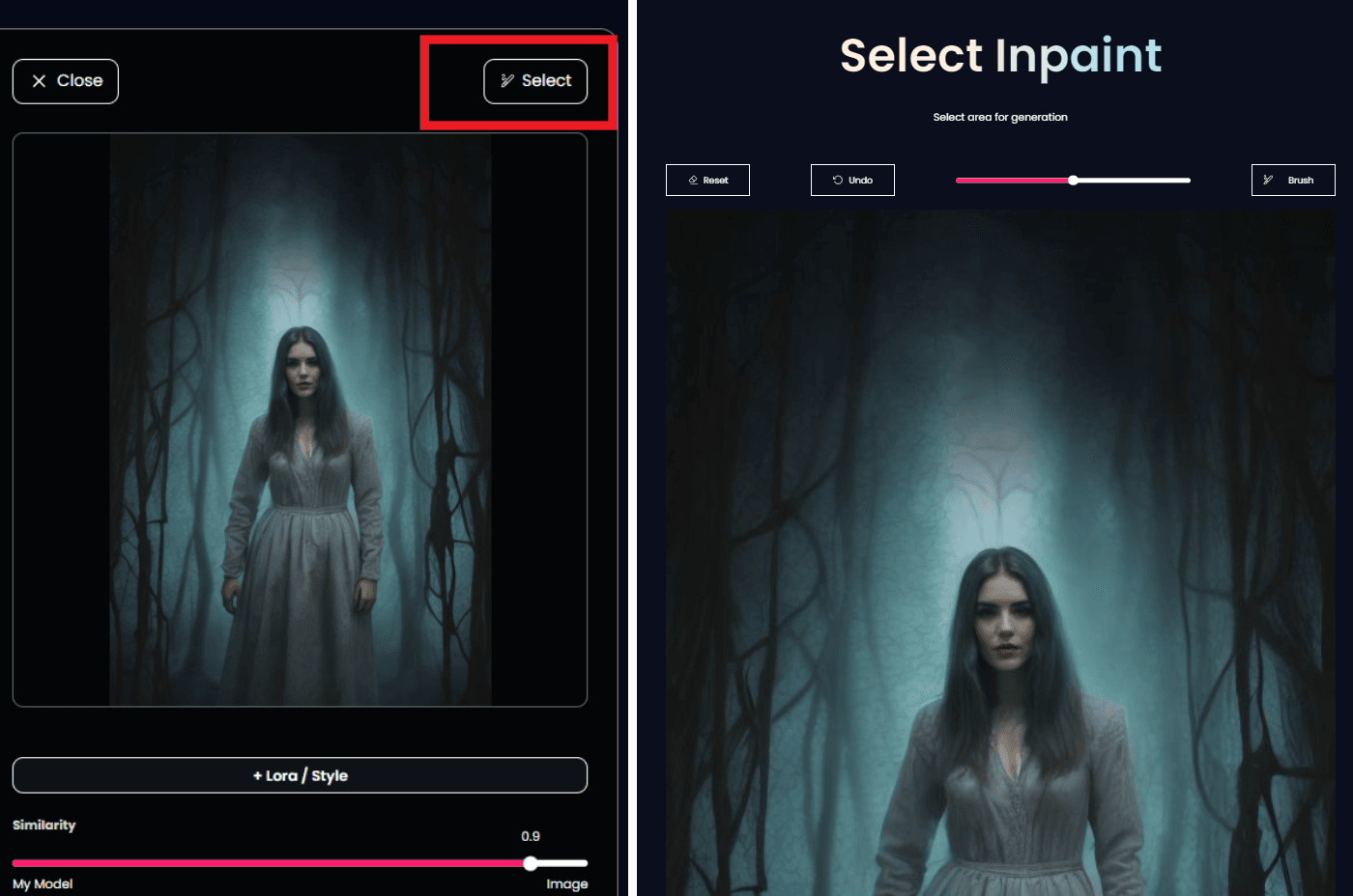 DeepMode Inpaint Remix